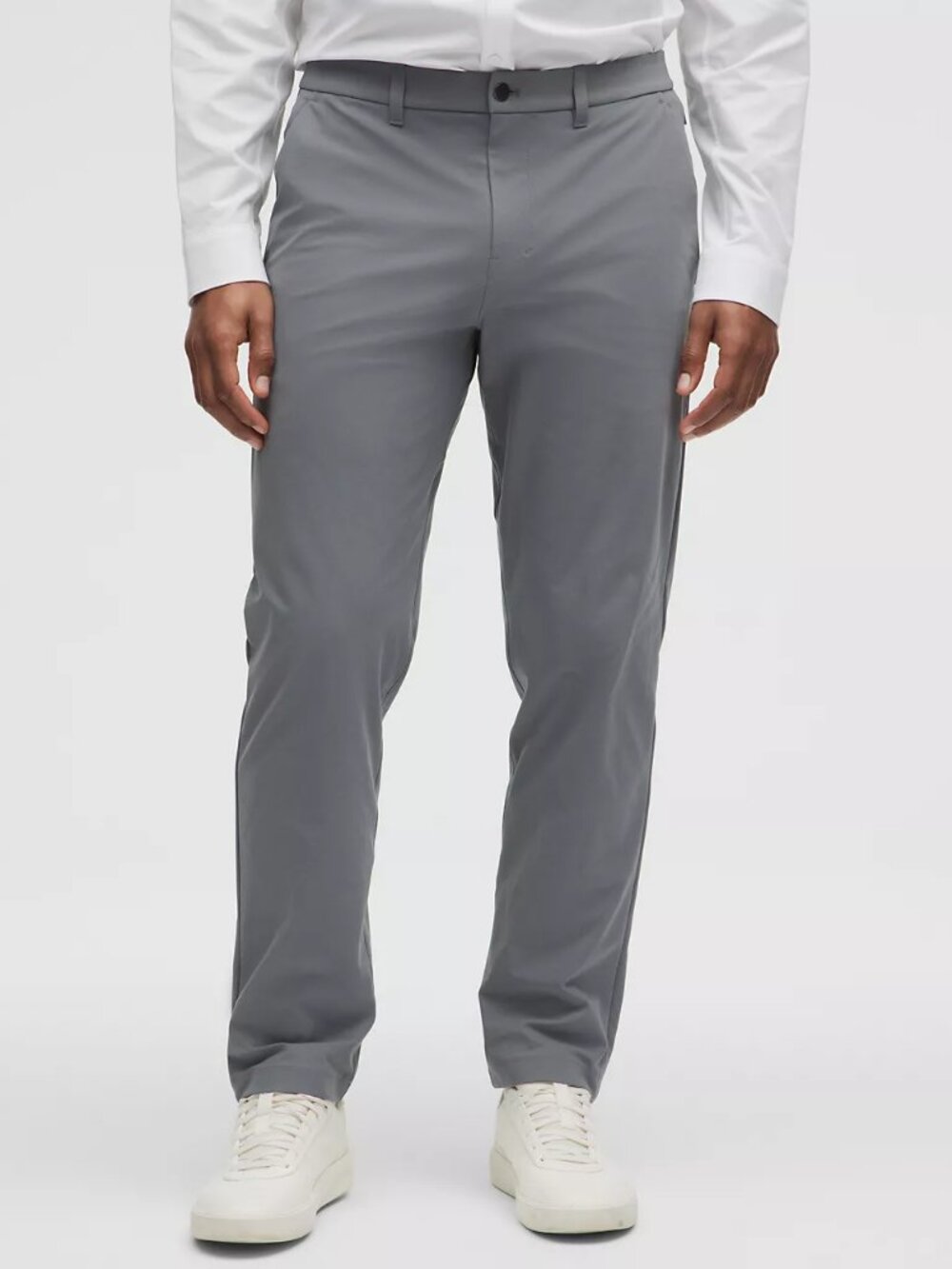 Lululemon ABC Trouser Warpstreme Solar Oil Gray Slim Fit 33 x 37 NWT LM5AR0T-24